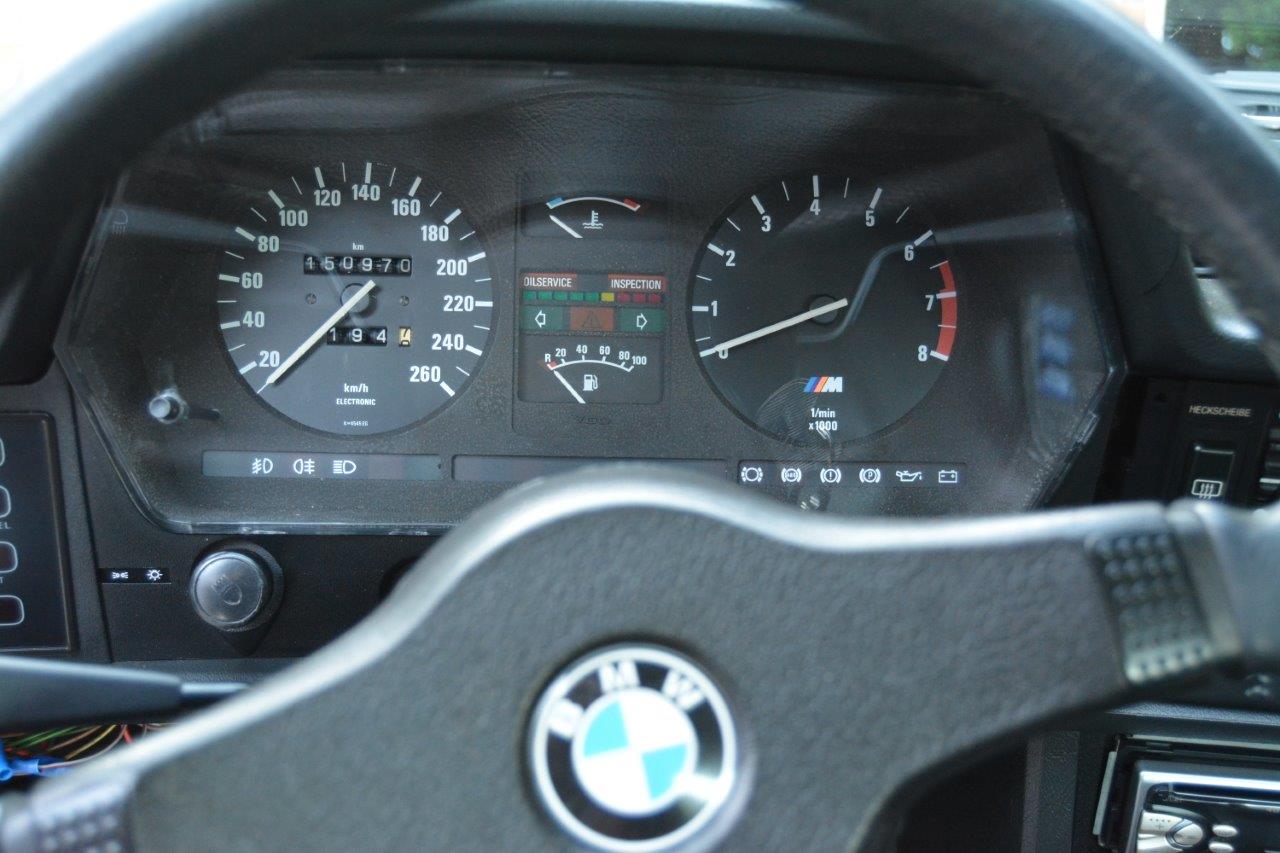 1985 BMW M635CSi 5-speed manual - Euro model