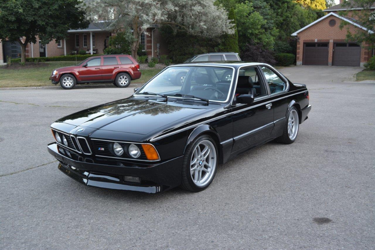 1985 BMW M635CSi 5-speed manual - Euro model