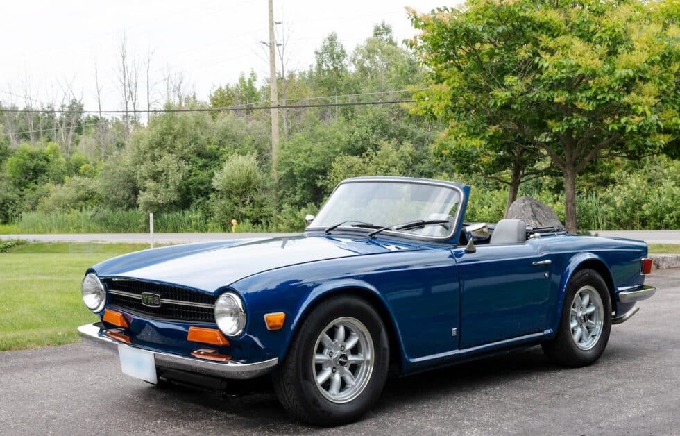 Restored 1974 Triumph TR6 4Speed Manual