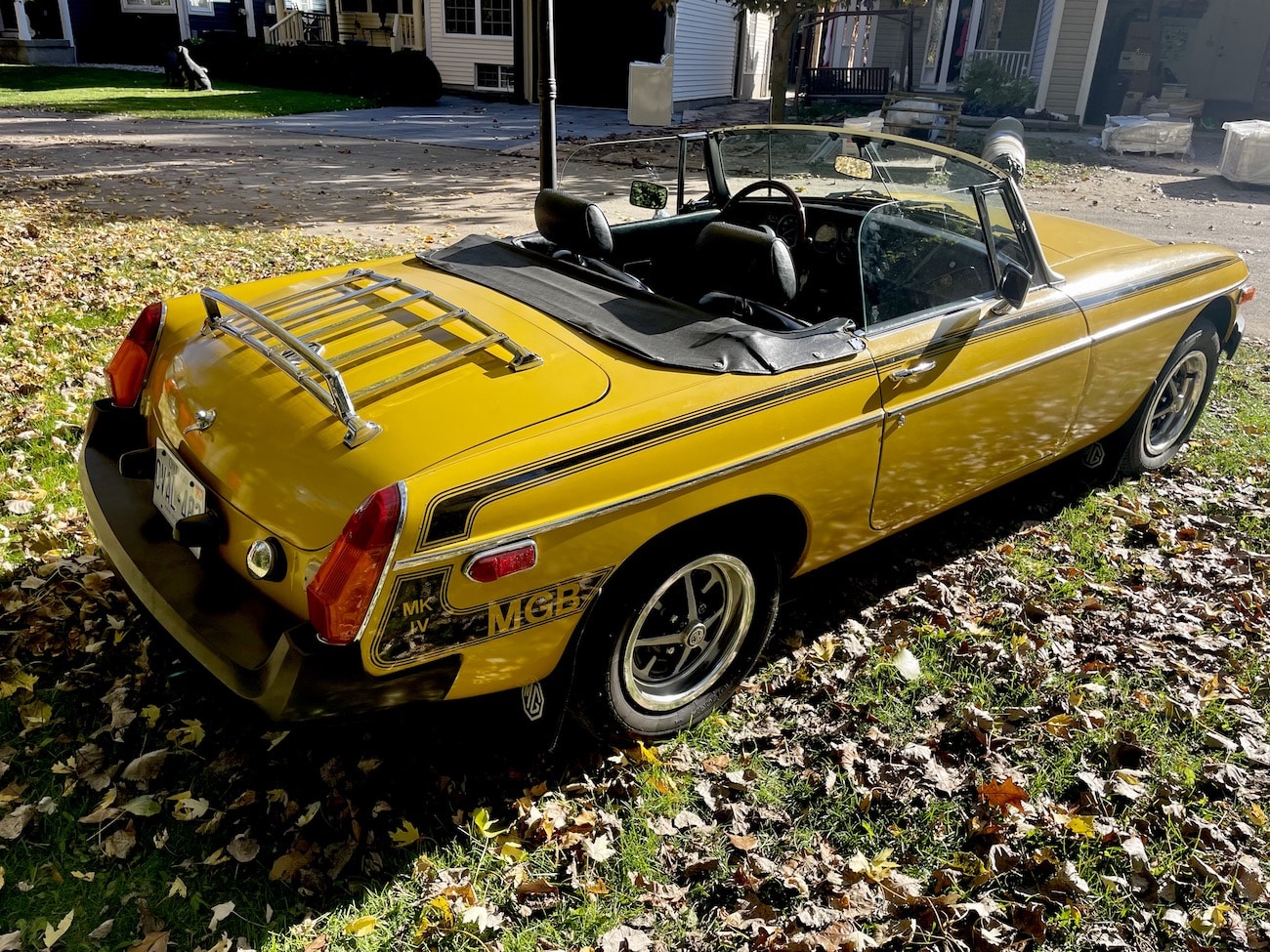 1978 MG MGB 4-Speed Manual Roadster