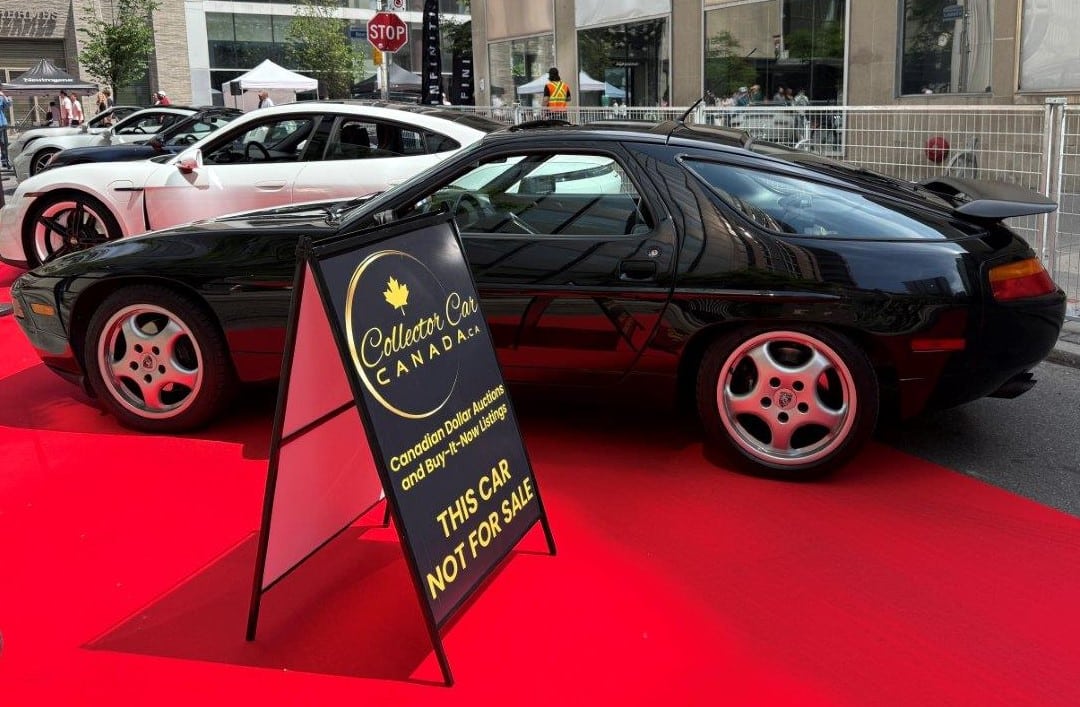 Our Advertisement in a Porsche Area