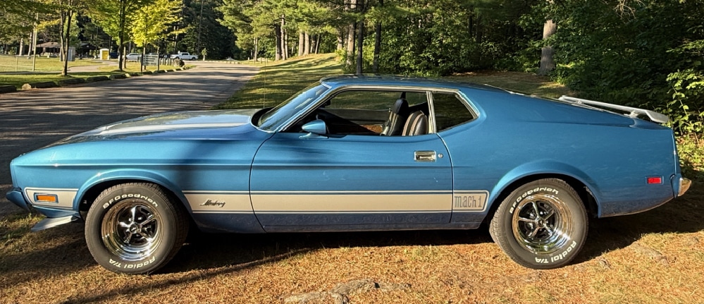 1973 Ford Mustang Mach 1, Restored