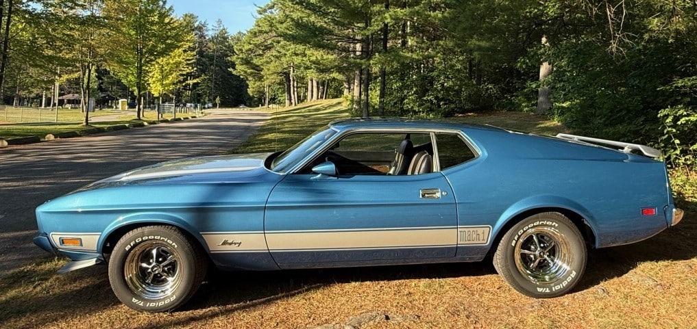 1973 Ford Mustang Mach 1, Restored