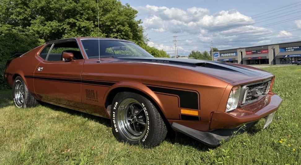 1973 Ford Mustang Mach 1 Coupe 4-Speed Manual
