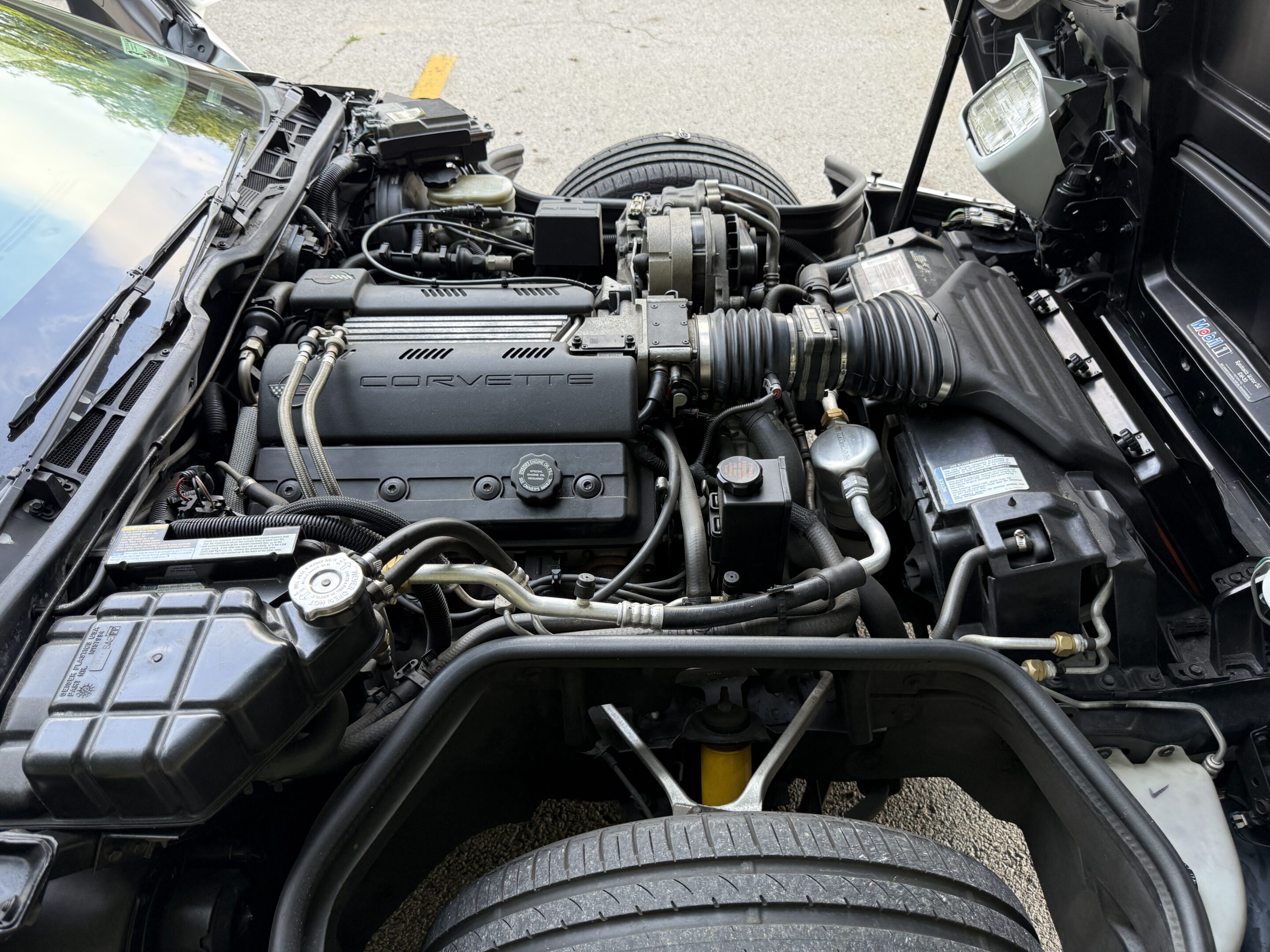 52K km 1994 Chevrolet Corvette 6-Speed Manual Glass Top