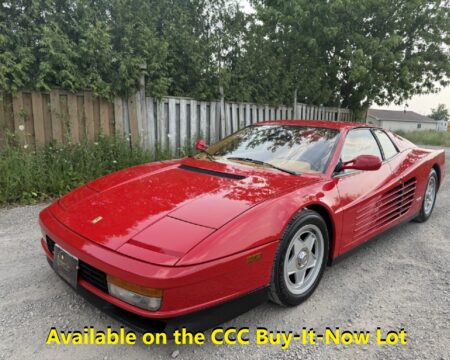 14K mile 1987 Ferrari Testarossa 5-Speed Manual – REDUCED!