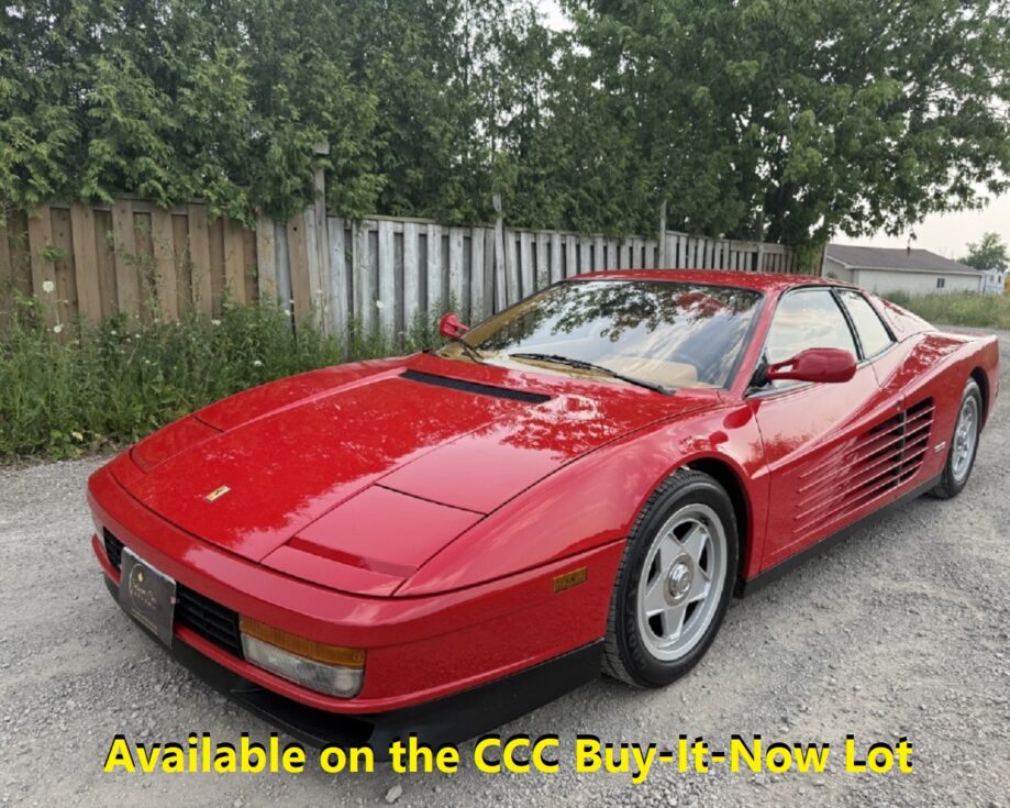 14K mile 1987 Ferrari Testarossa 5-Speed Manual