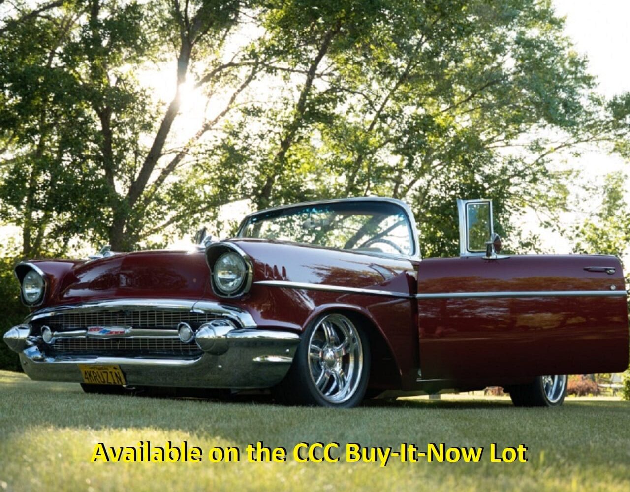 1957 Chevrolet Bel Air Convertible Custom