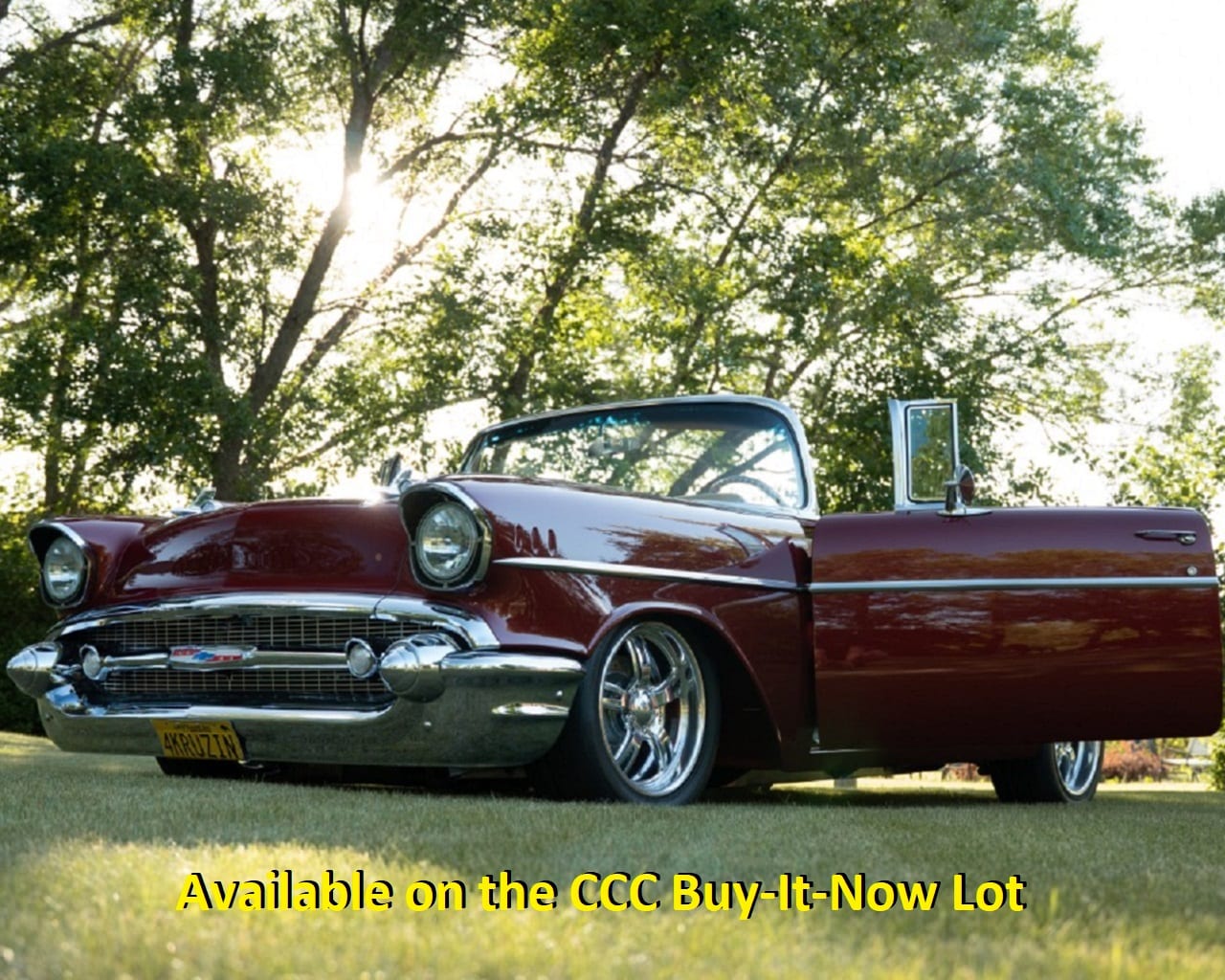 Sub-1K km Repeat Show Winner 1957 Chevrolet Bel Air Convertible Custom - REDUCED!