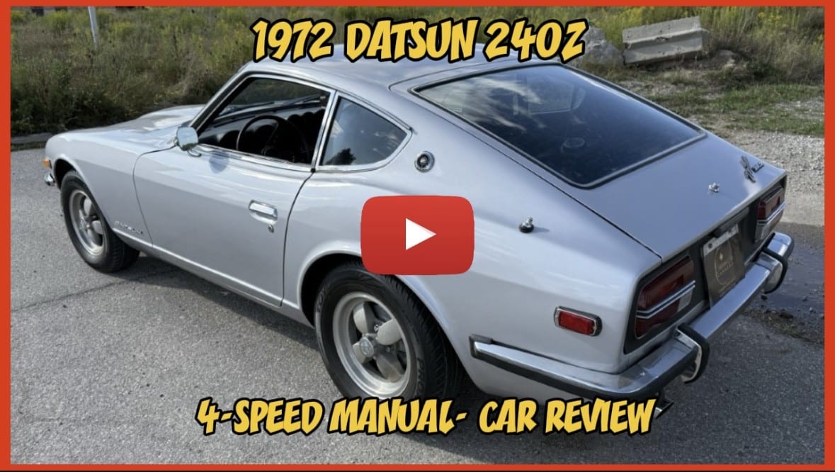 1972 Datsun 240Z 4-speed manual