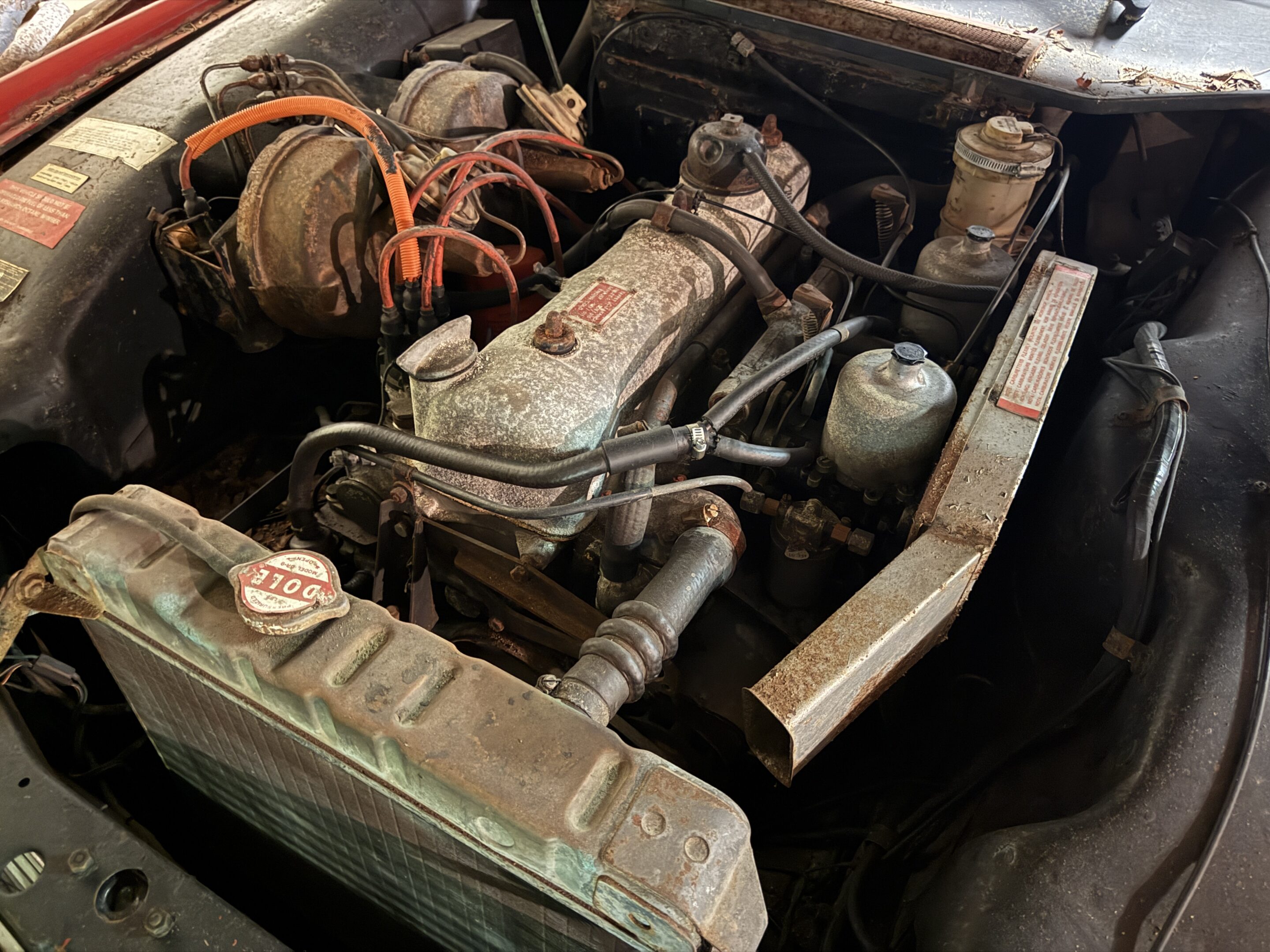 Restored 1974 Triumph TR6 4-speed manual