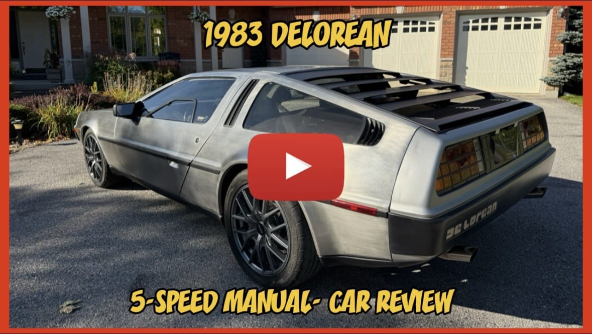 1983 DeLorean DMC-12 5-Speed Manual - Collector Car Canada