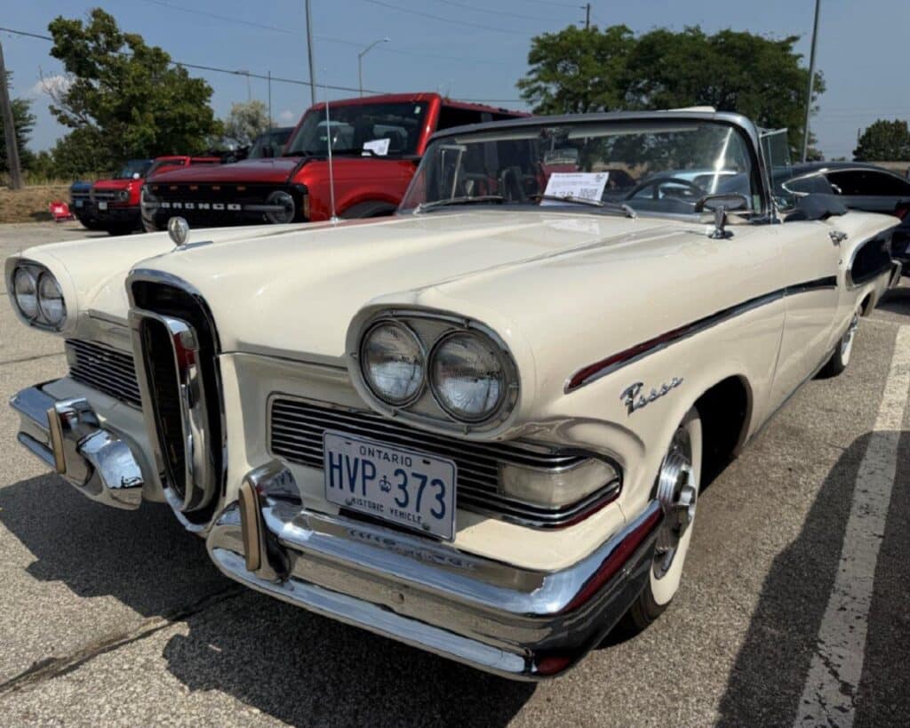 1958 Edsel Pacer convertible - Best in Show