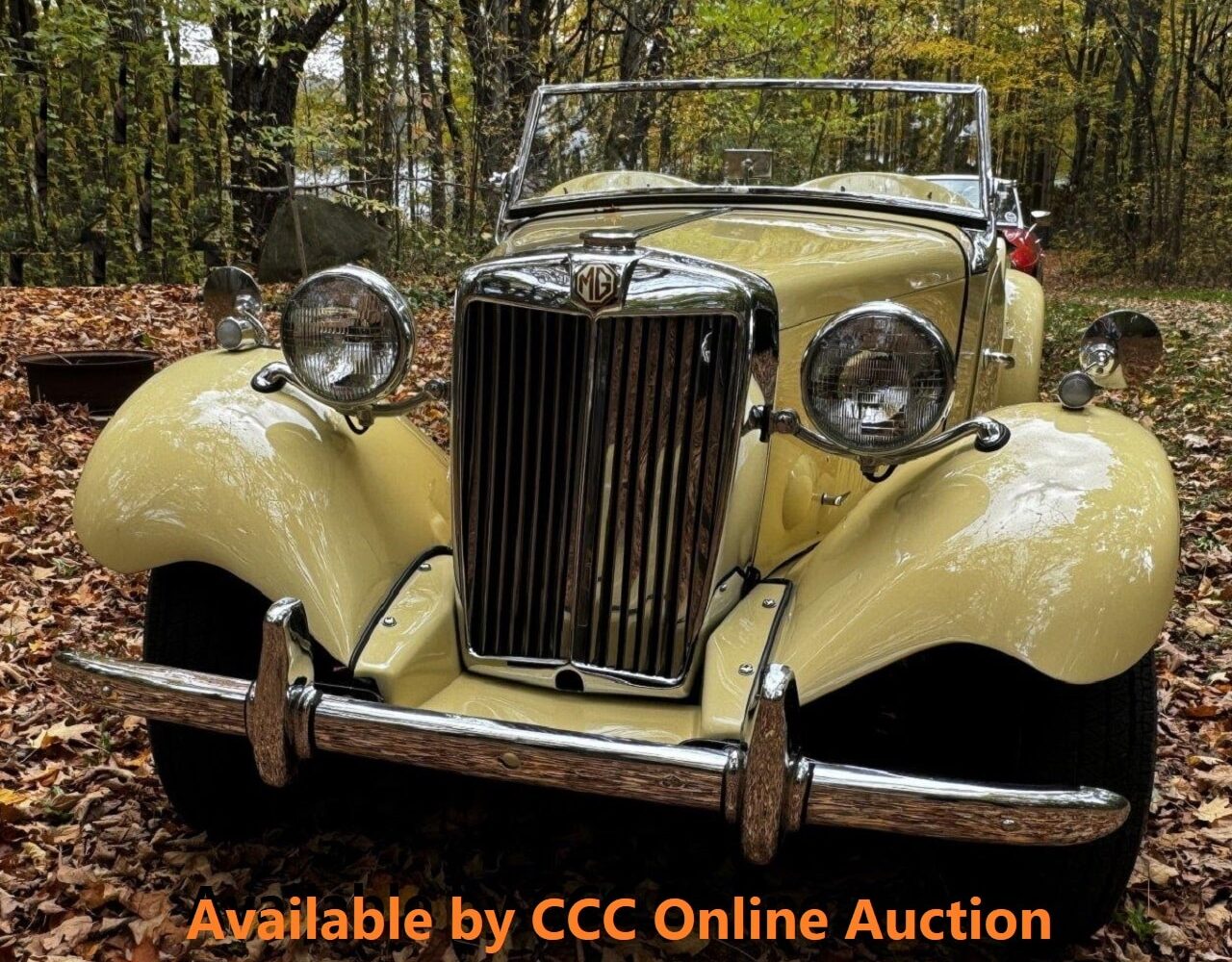 1952 MG TD Roadster 4-Speed Manual, Restored