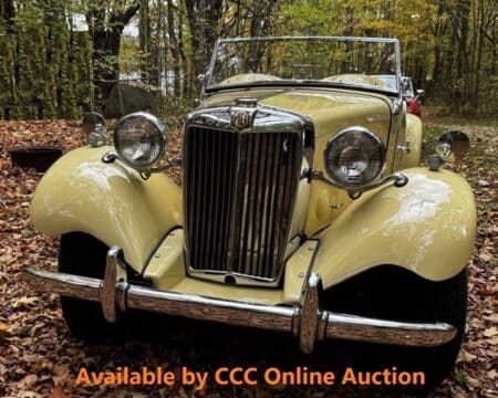 1952 MG TD Roadster 4-Speed Manual, Restored