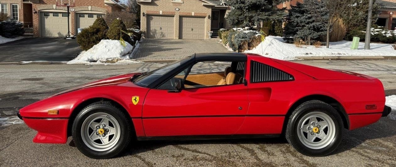 38K mile 1981 Ferrari 308 GTSi 5-Speed Manual